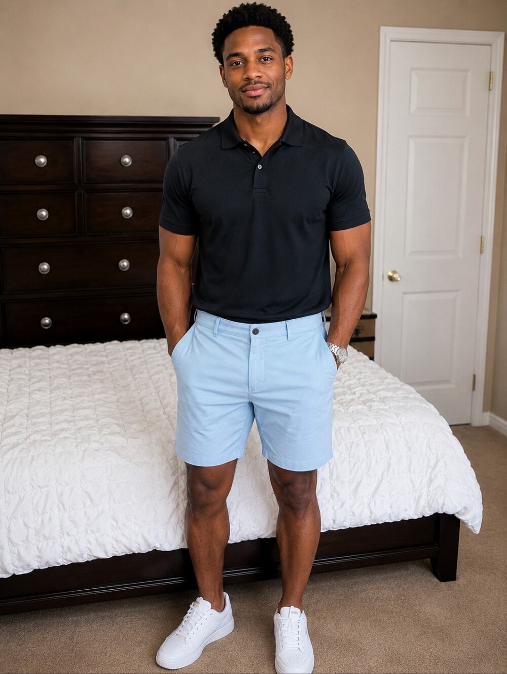 Walter Hagen Light Blue Performance Apparel
